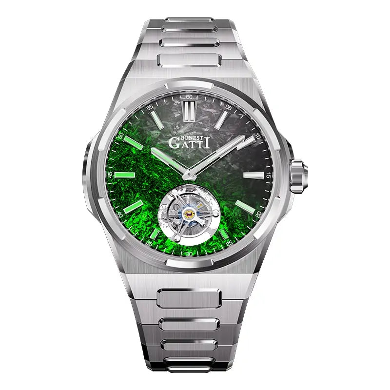BG7006 Carbon Fiber Tourbillon Automatic Watch
