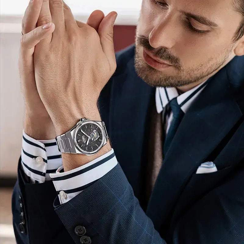 BG7006 Carbon Fiber Tourbillon Automatic Watch