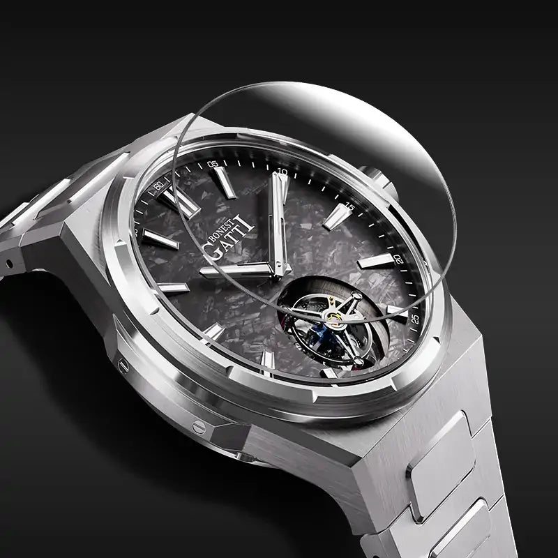 BG7006 Carbon Fiber Tourbillon Automatic Watch