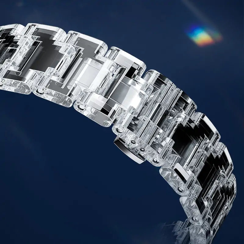 BG7007 Crystal Case Tourbillon Automatic Watch
