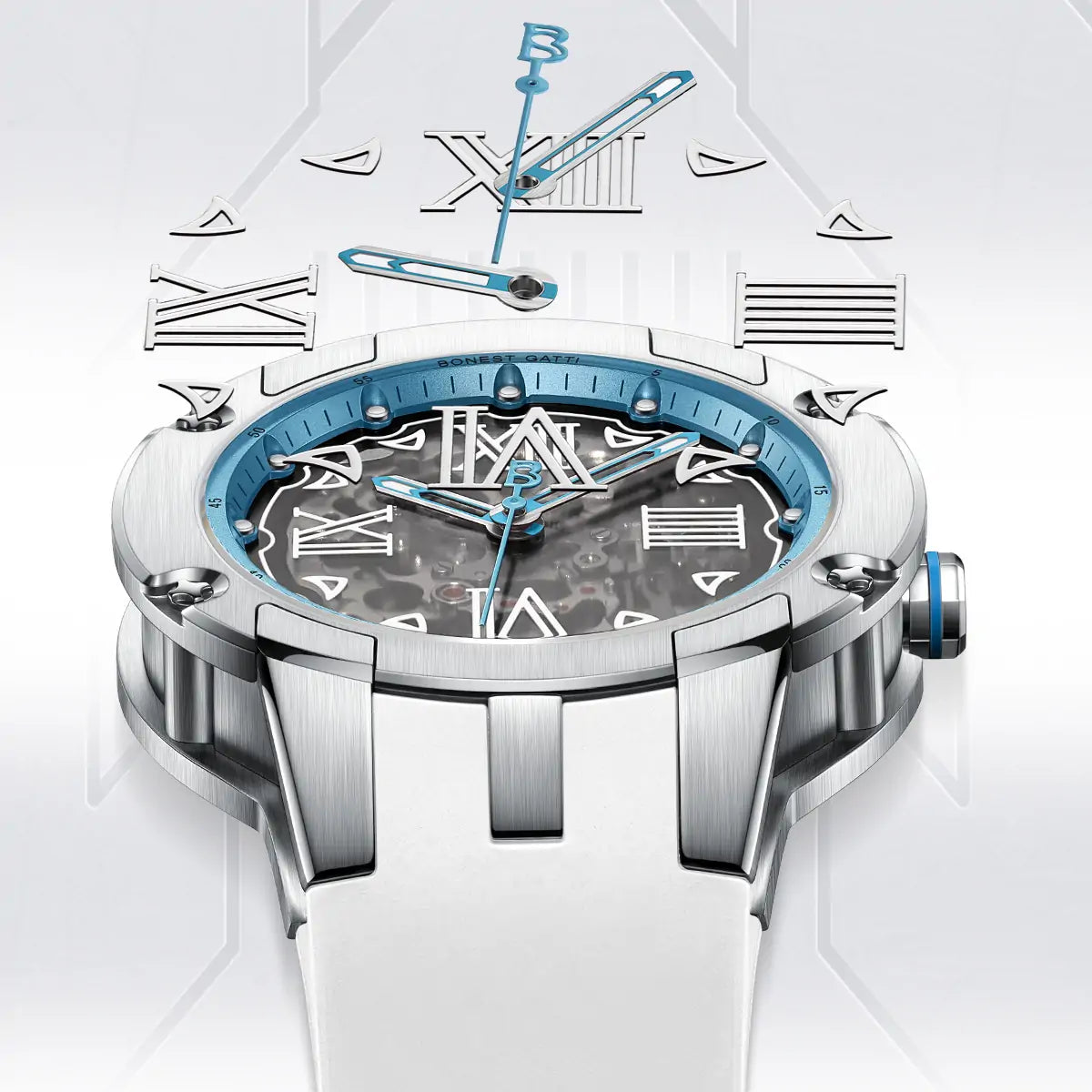 BG7701 Stainless Steel Automatic Watch