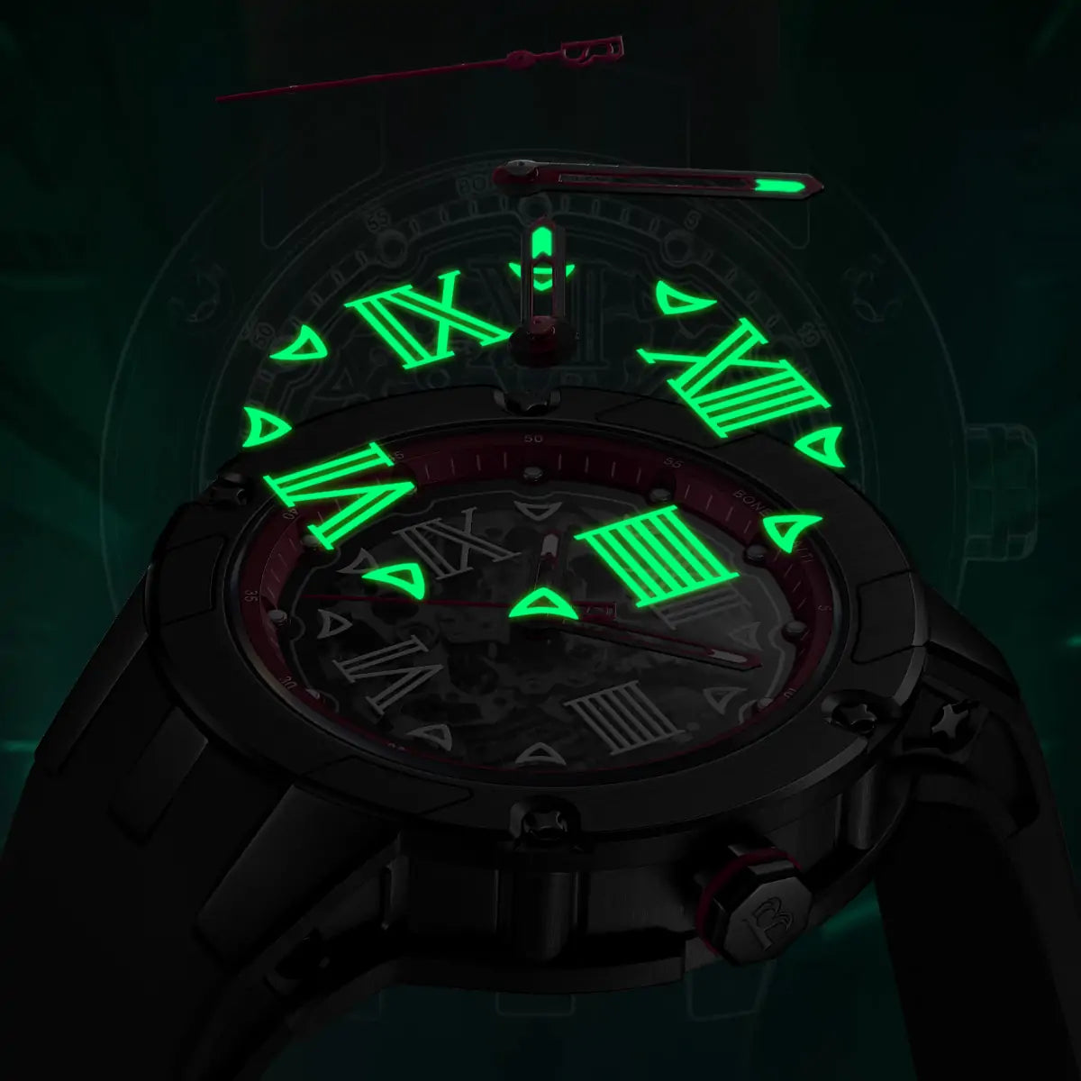 BG7701 Stainless Steel Automatic Watch
