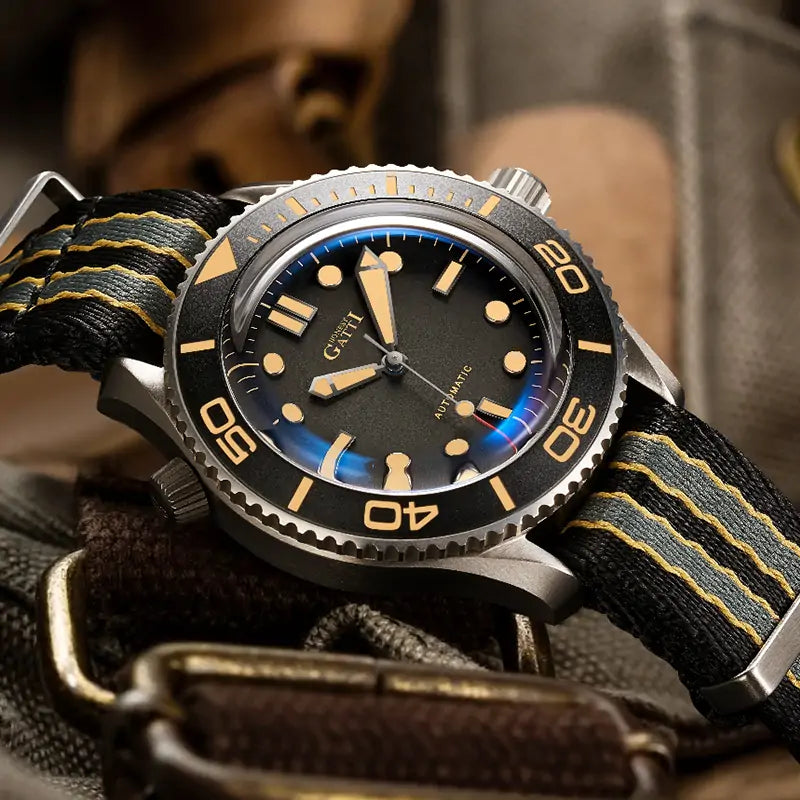 BG8001 Submariner Style Automatic Watch