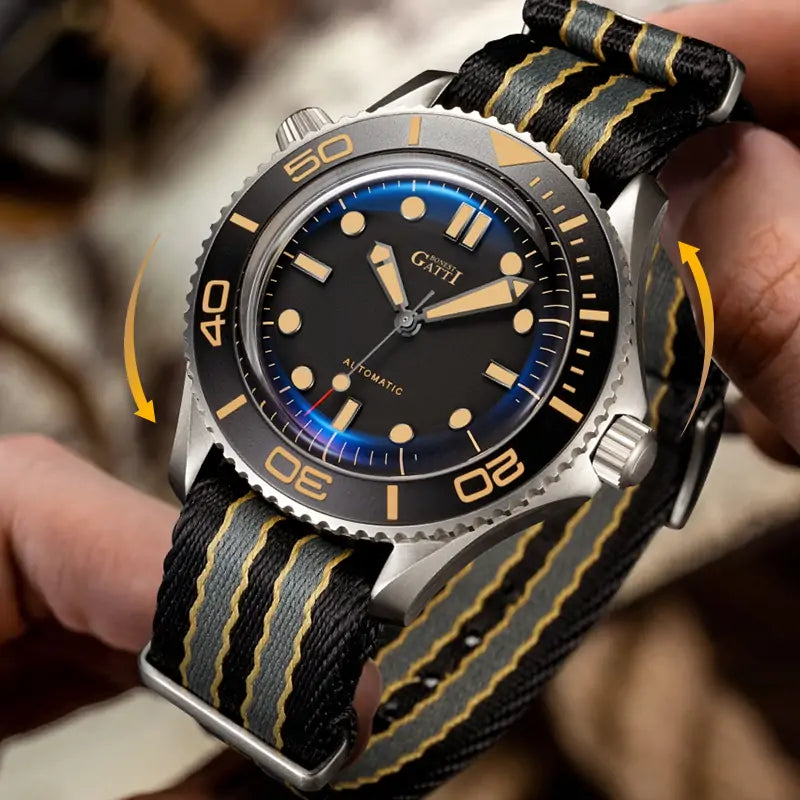 BG8001 Submariner Style Automatic Watch