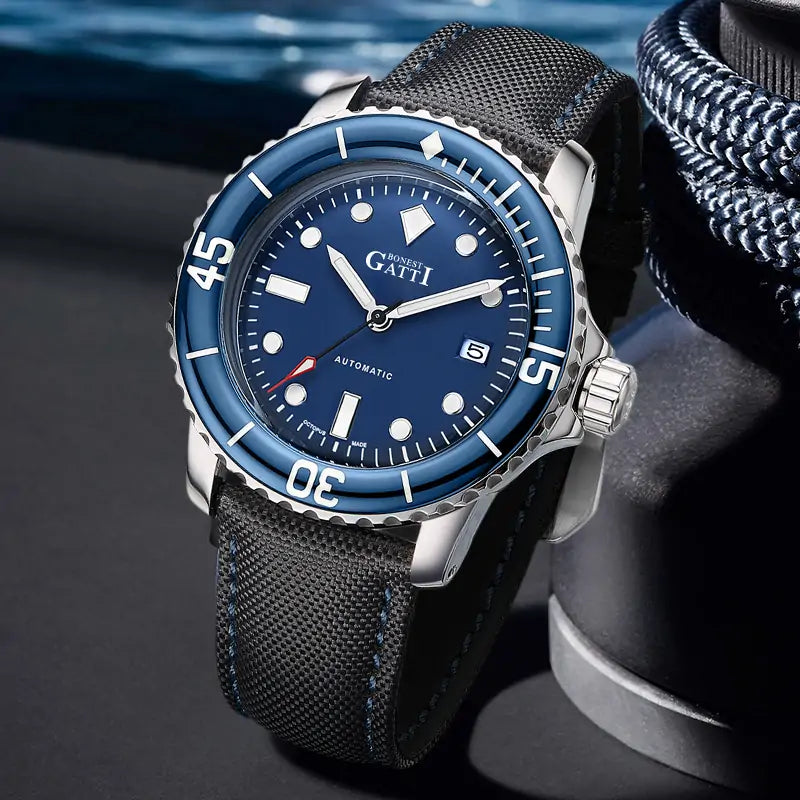 BG8002 Diving Automatic Watch 316L Steel