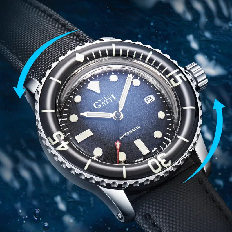 BG8002 Diving Automatic Watch 316L Steel