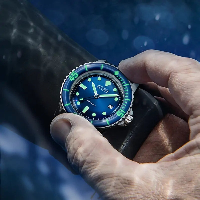 BG8002 Diving Automatic Watch 316L Steel