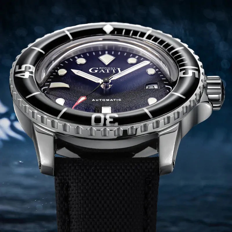 BG8002 Diving Automatic Watch 316L Steel