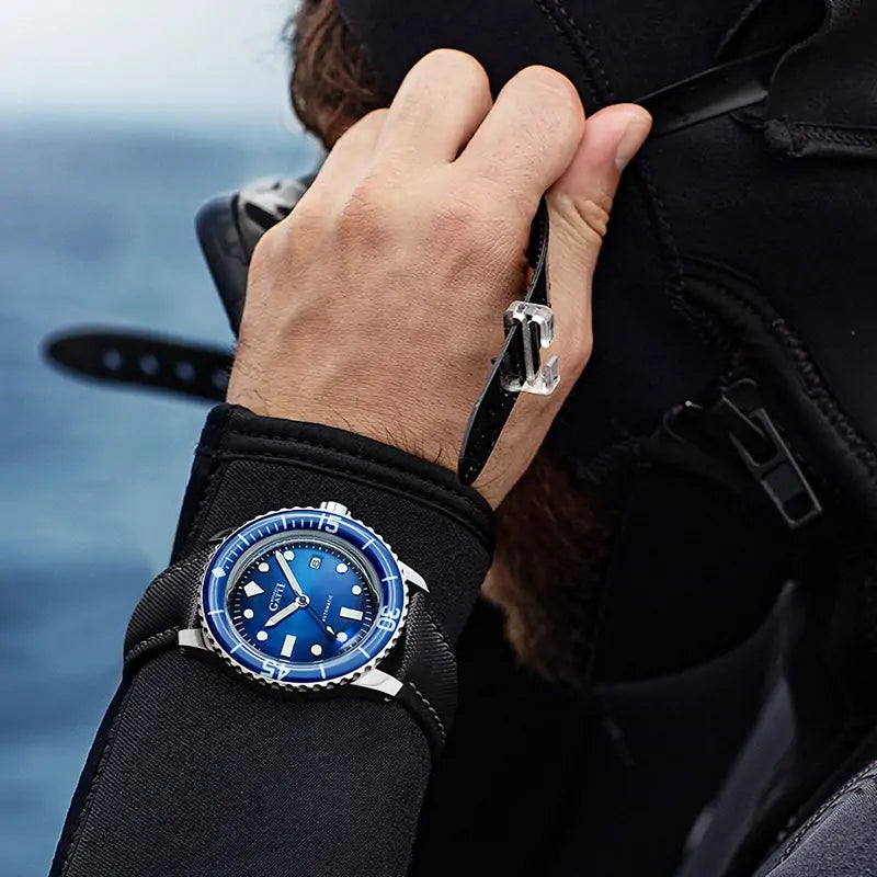 BG8002 Diving Automatic Watch 316L Steel