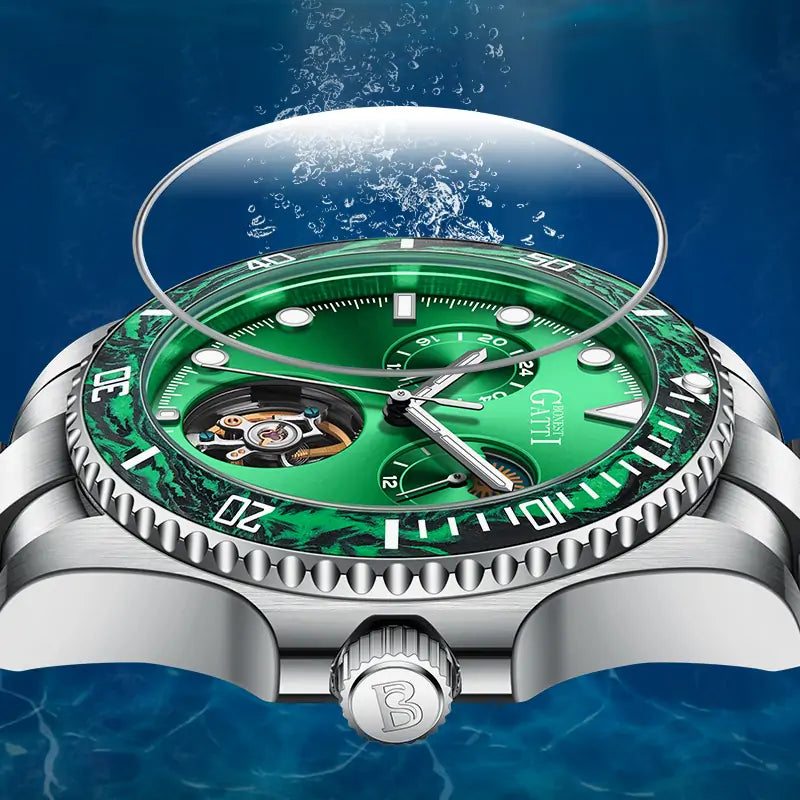 BG8003 Moon Phase Automatic Watch