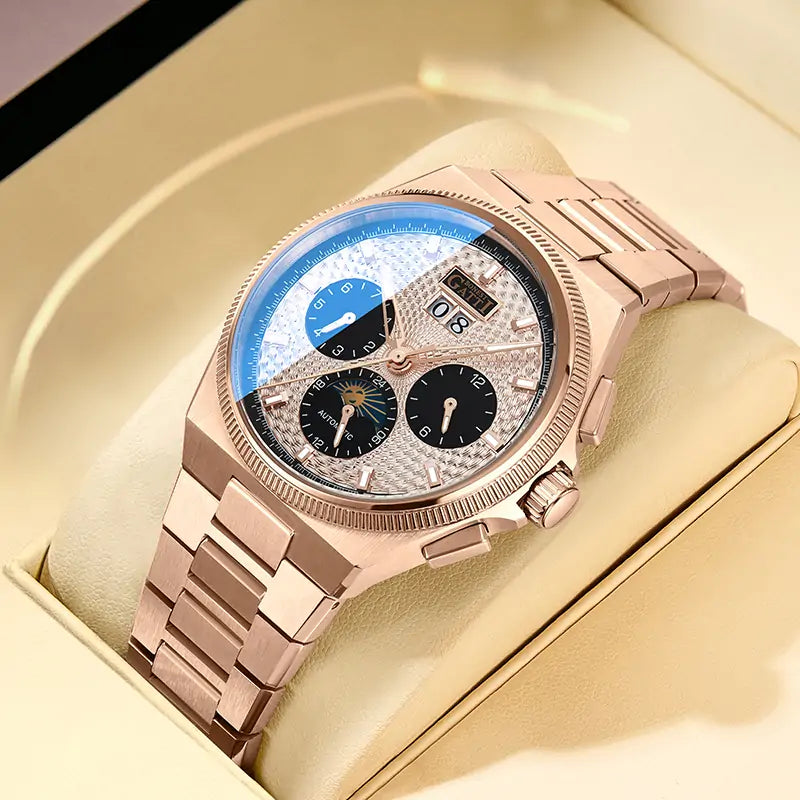 BG8006 Multifunction Business Automatic Watch