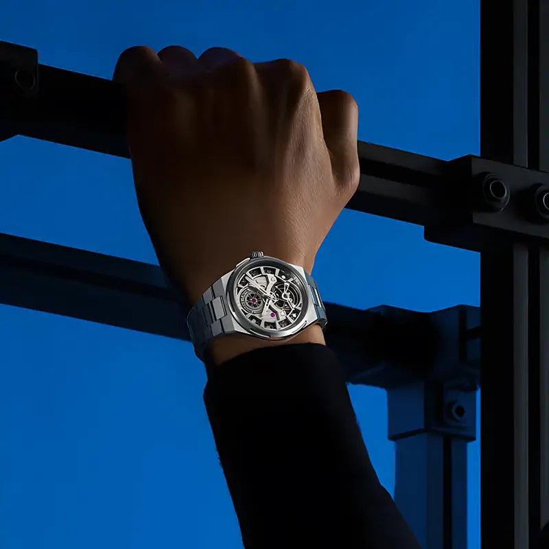 BG8007 Skeleton Automatic Mechanical Watch