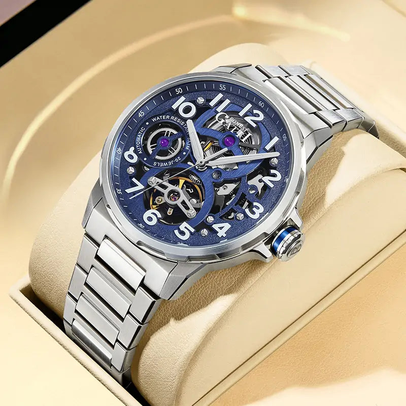 BG8010 Skeleton Automatic Watch