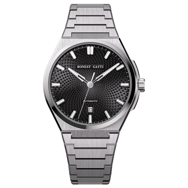 BG8012 Guilloché textured business watch