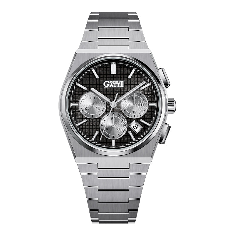 BG8016 Quartz Multifunction Calendar Watch