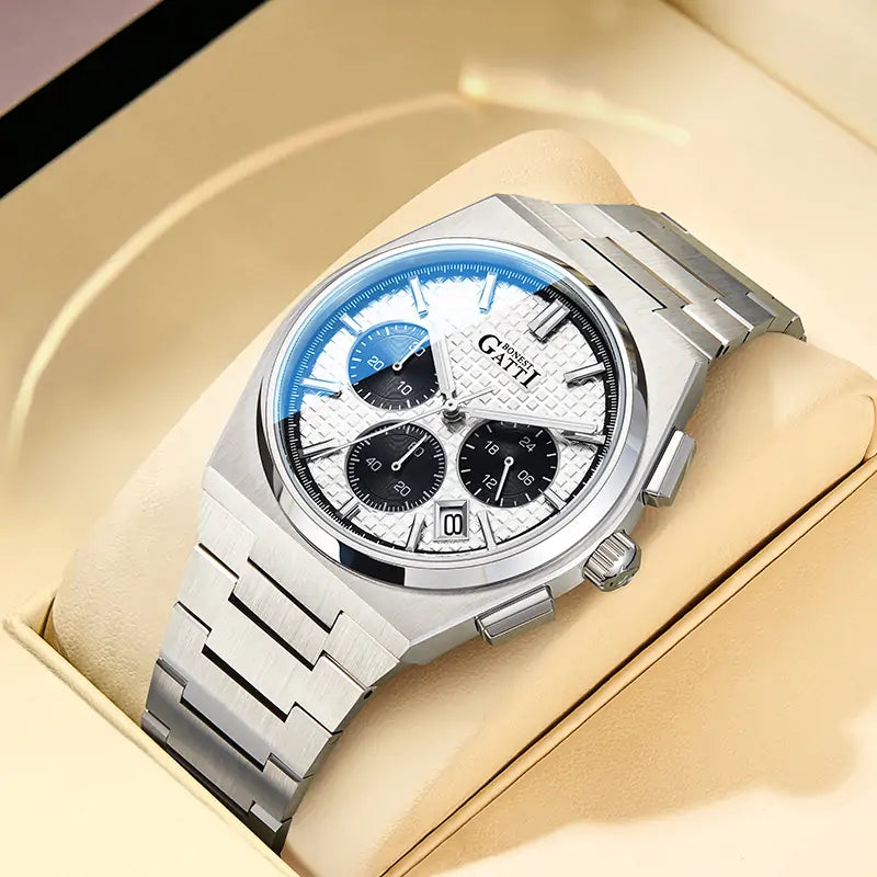 BG8016 Quartz Multifunction Calendar Watch