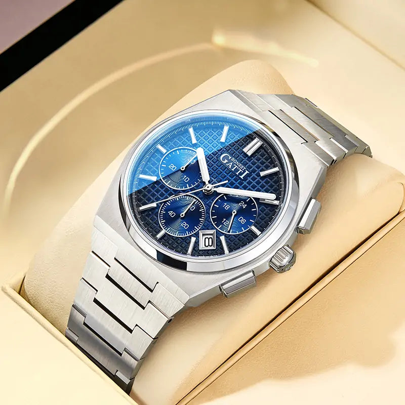 BG8016 Quartz Multifunction Calendar Watch