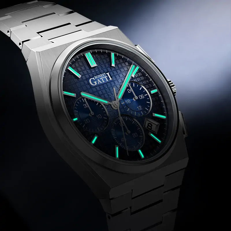 BG8016 Quartz Multifunction Calendar Watch