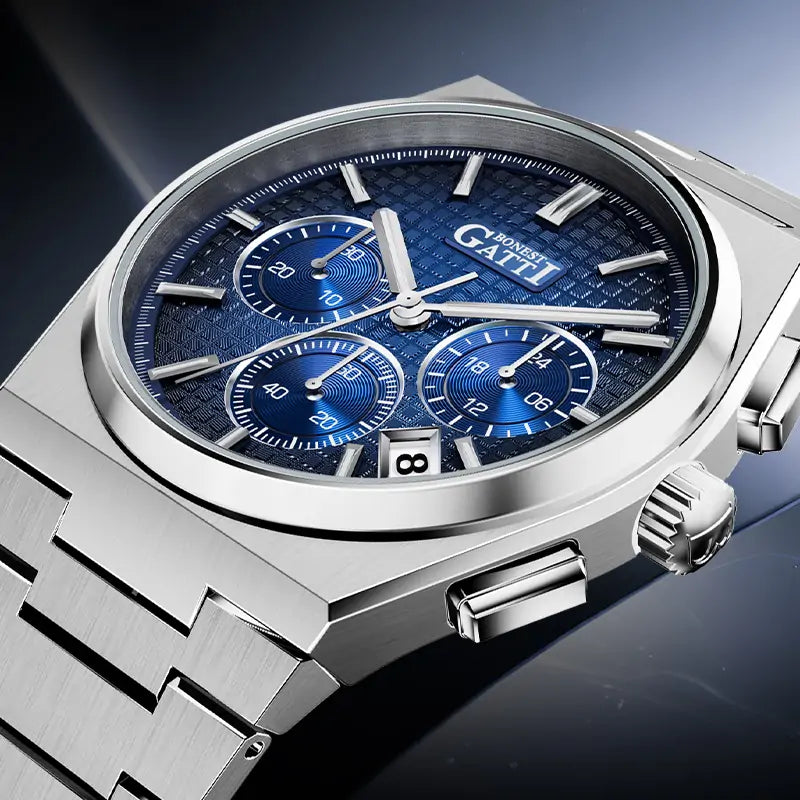 BG8016 Quartz Multifunction Calendar Watch