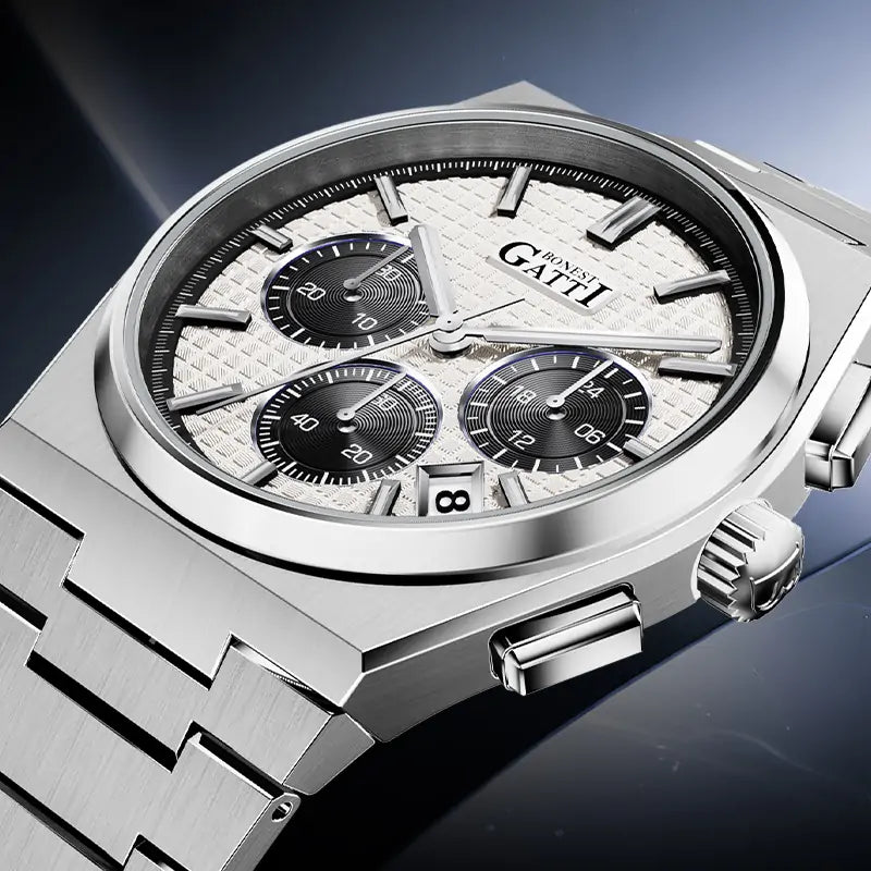 BG8016 Quartz Multifunction Calendar Watch