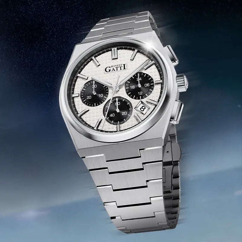 BG8016 Quartz Multifunction Calendar Watch