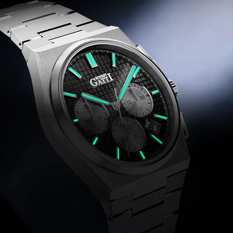 BG8016 Quartz Multifunction Calendar Watch