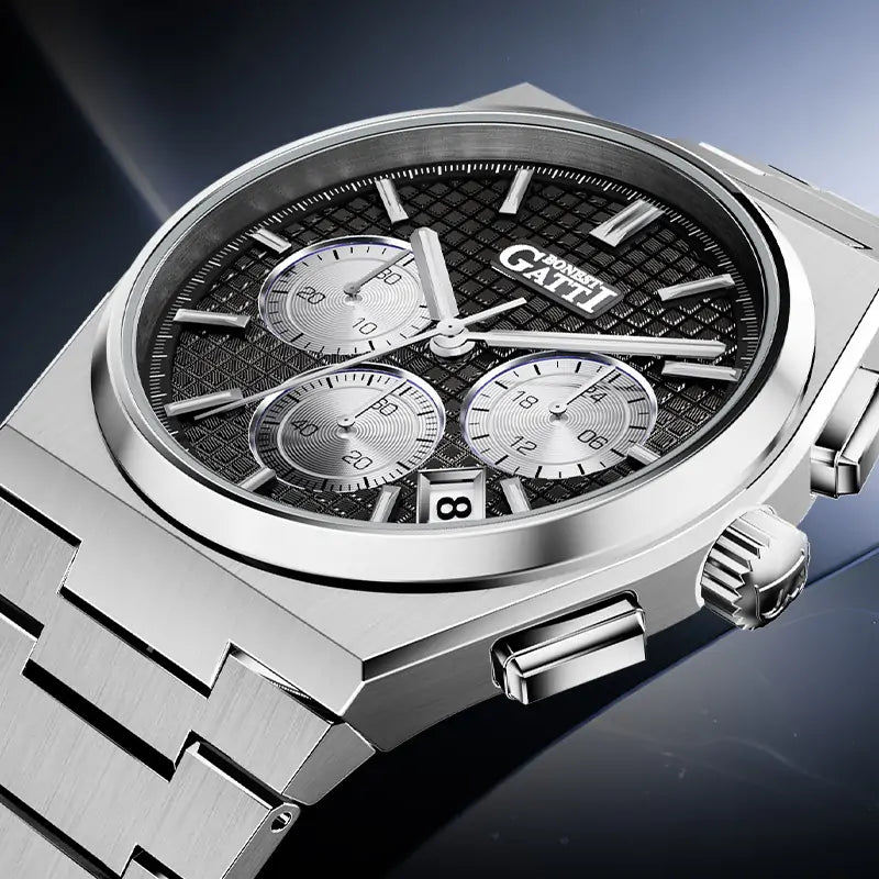 BG8016 Quartz Multifunction Calendar Watch