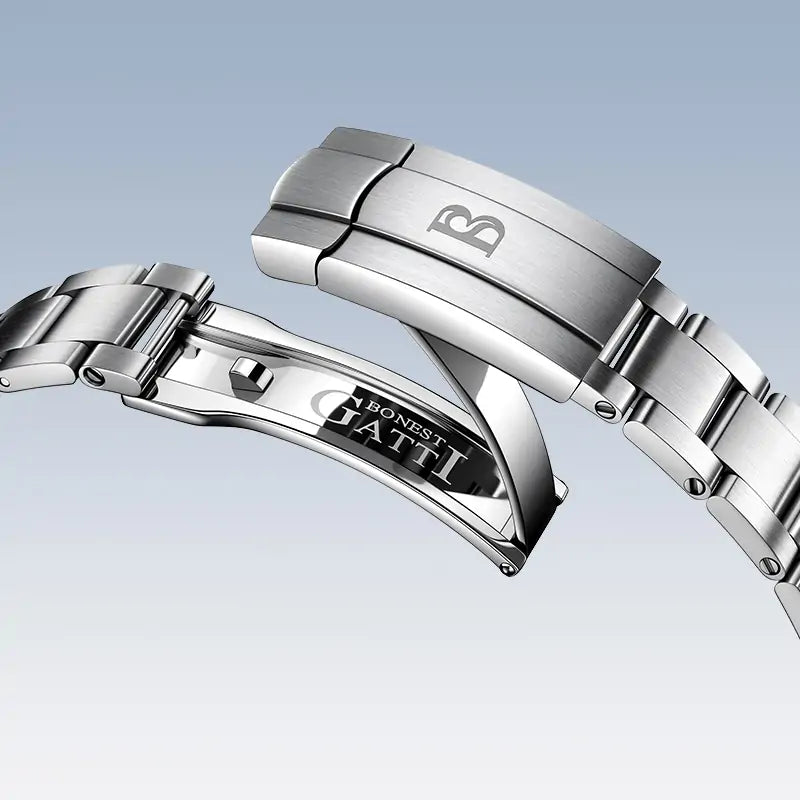 BG8018 Skeleton Automatic Multifunctional Watch