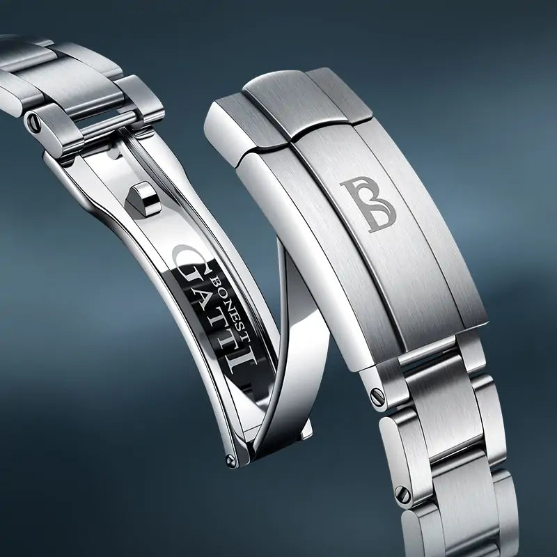 BG8019 Skeleton Automatic Multifunctional Watch