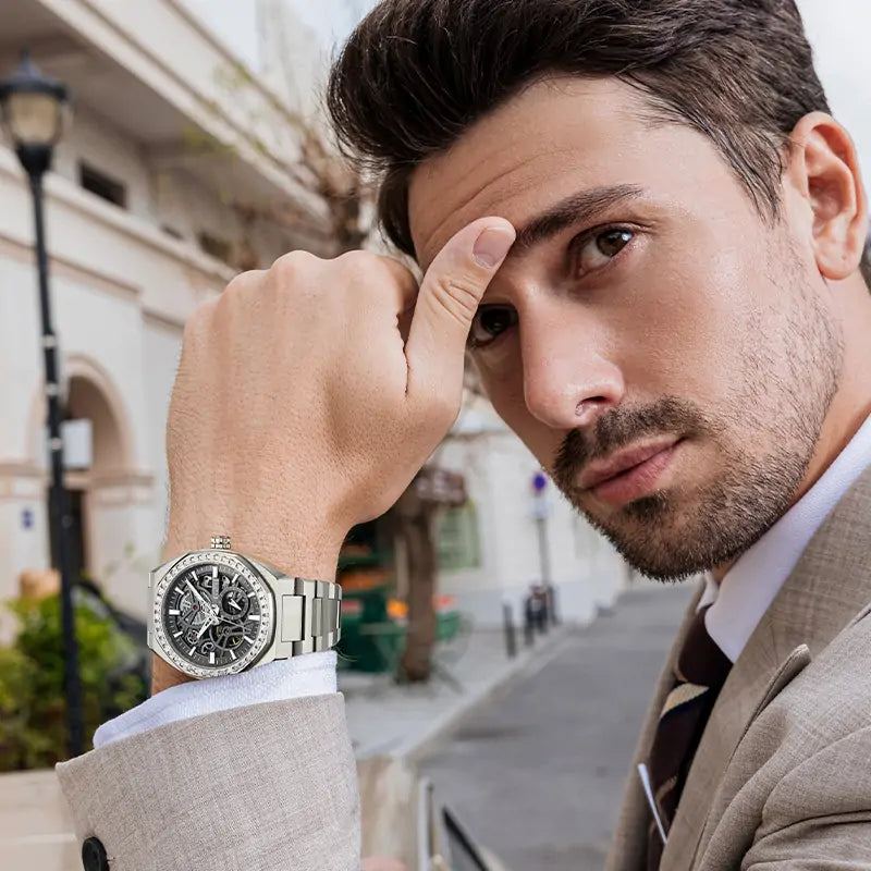 BG8801 Openwork Automatic Watch