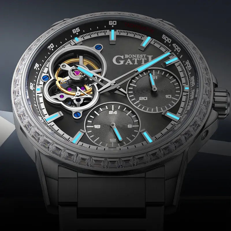 BG8802 Openwork Automatic Watch