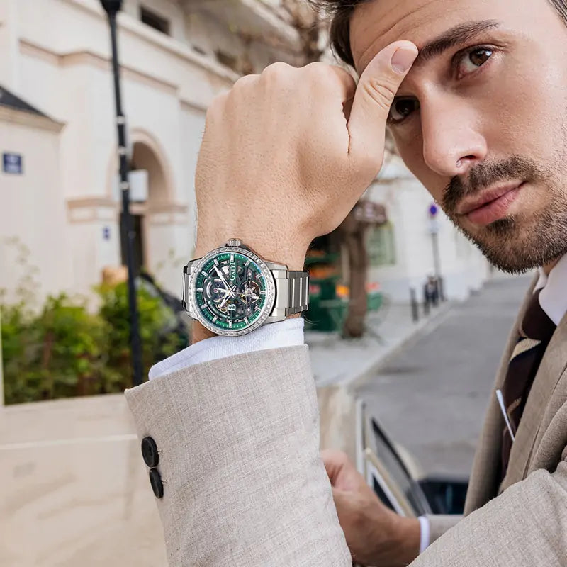 BG8803 Openwork Automatic Watch