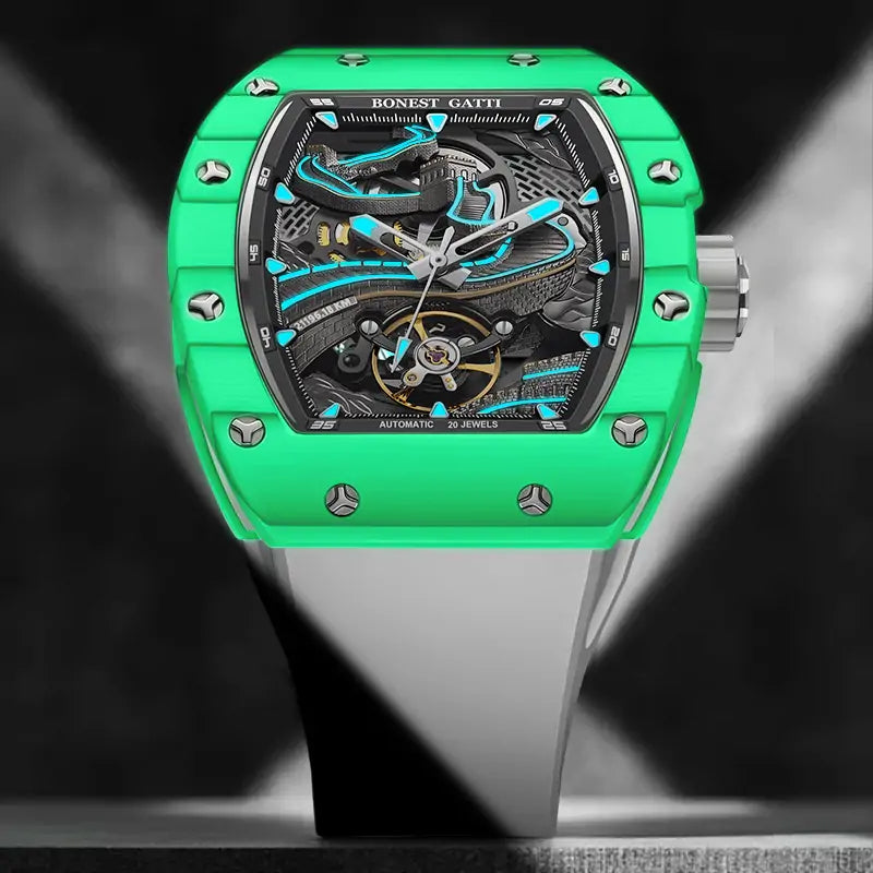 BG9003 Carbon Fiber Great Wall Automatic Watch