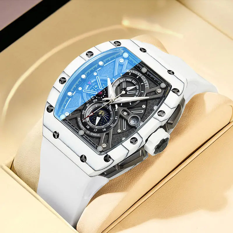 BG9007 Moon Phase Calendar Automatic Watch