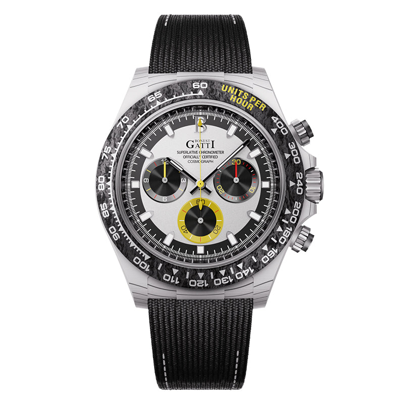 BG9010 Carbon Fiber Chronograph Watch | BONEST GATTI – Bonest Gatti