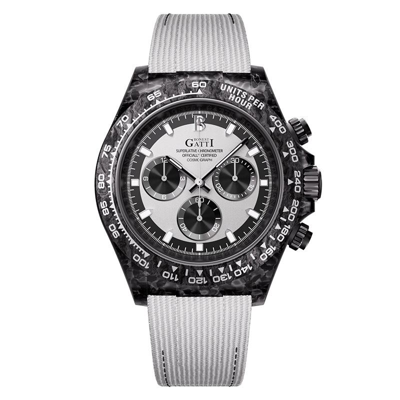 BG9010 Carbon Fiber Chronograph Watch