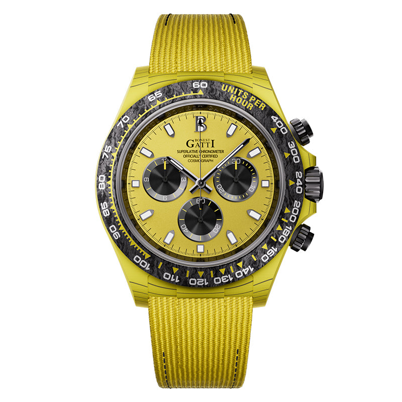 BG9010 Carbon Fiber Chronograph Watch