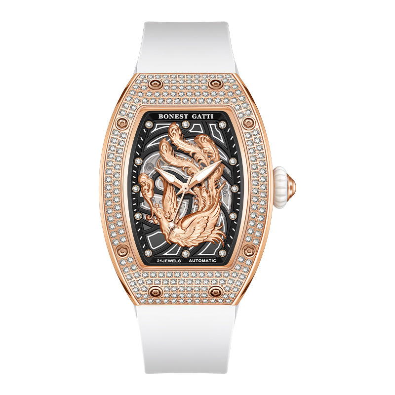 BG9910 Tonneau mechanical women watch
