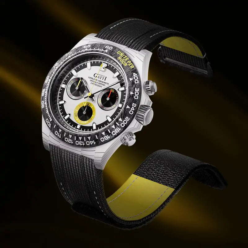 BG9010 Carbon Fiber Chronograph Watch