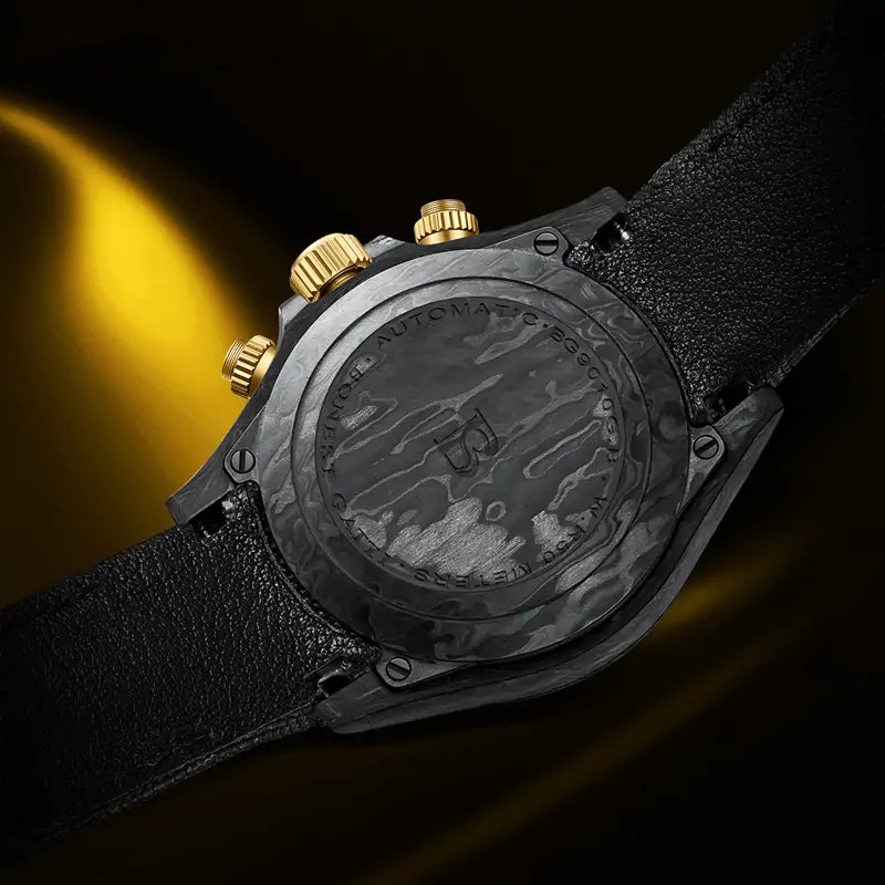 BG9010 Carbon Fiber Chronograph Watch