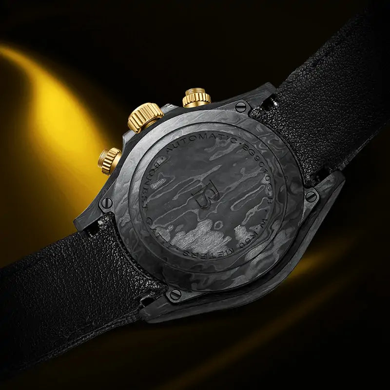 BG9010 Carbon Fiber Chronograph Watch