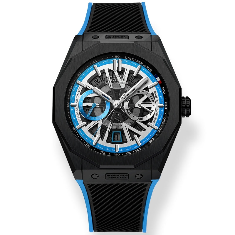 BG9601 Geometric Skeleton Automatic Watch