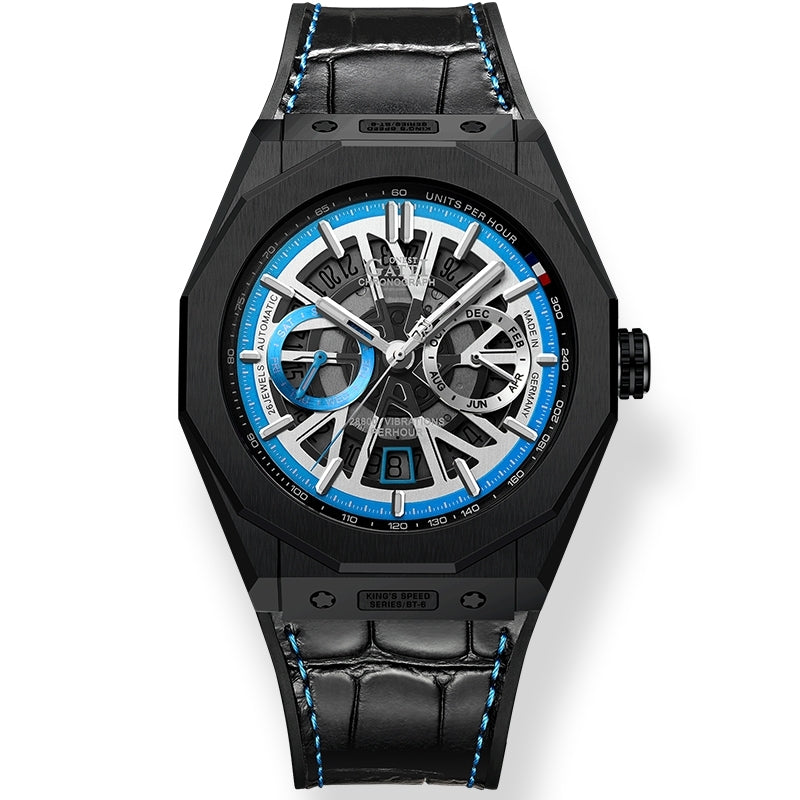 BG9601 Geometric Skeleton Automatic Watch