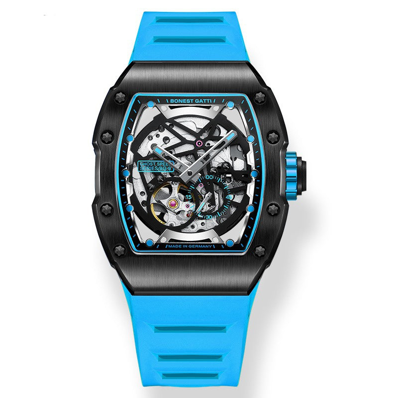 BG9901 Skeleton Tonneau Automatic Watch