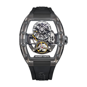BG9960 K9 Crystal Skeleton Automatic Watch