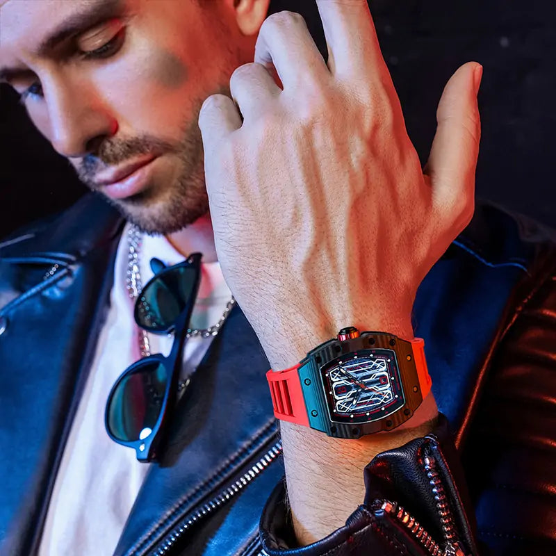 BG9916 Carbon Fiber Automatic Watch