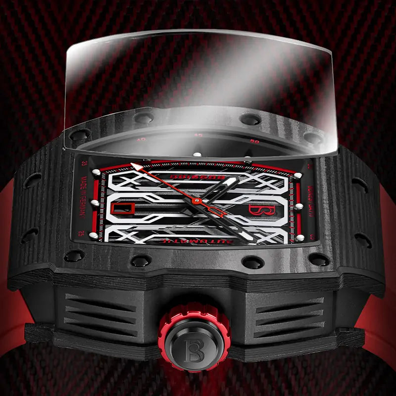 BG9916 Carbon Fiber Automatic Watch