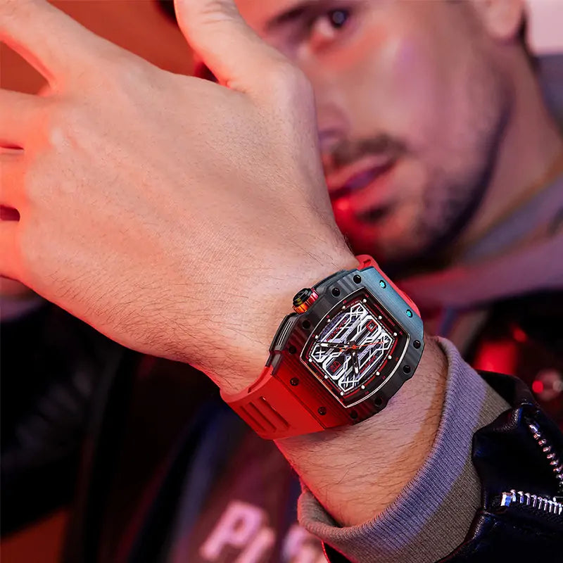 BG9916 Carbon Fiber Automatic Watch