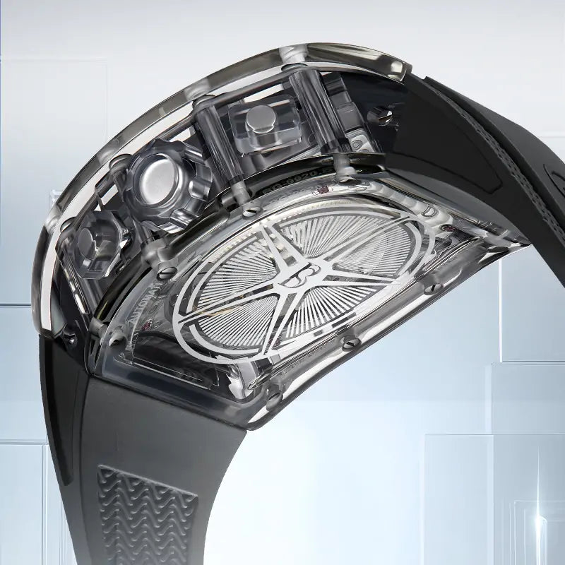 BG9920 skeleton automatic movement close up detail