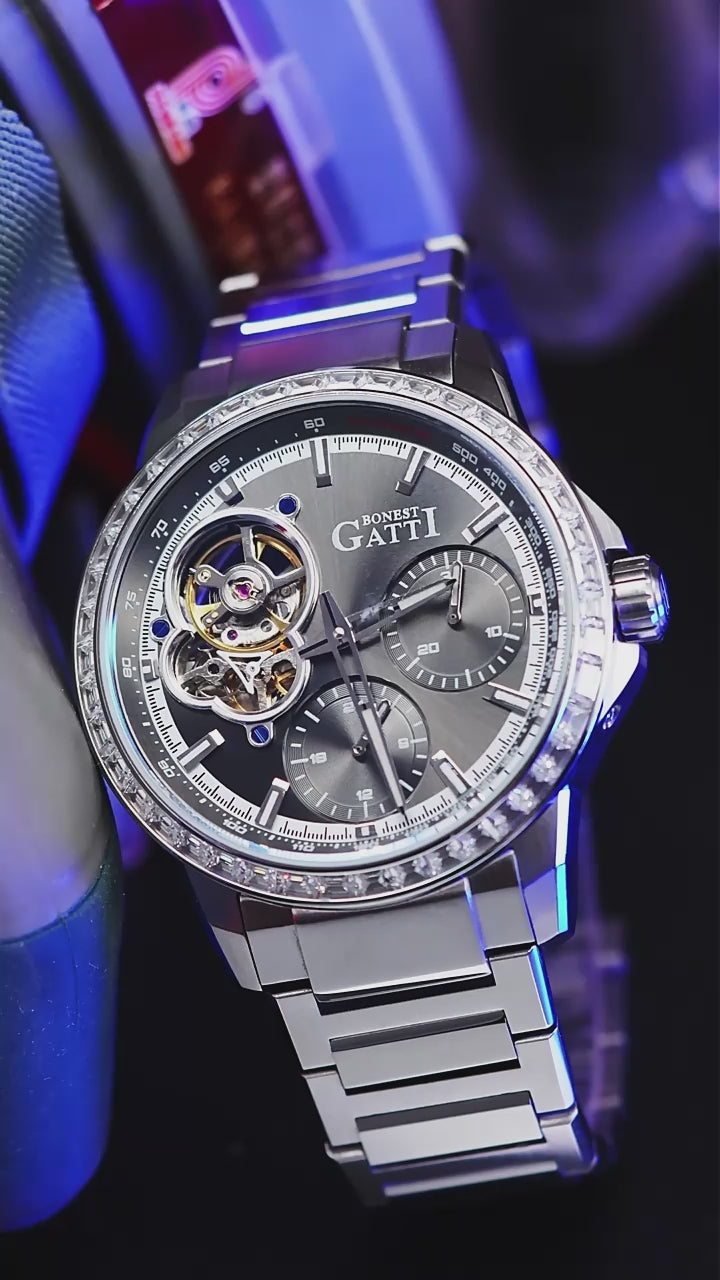 BG8802 Openwork Automatic Watch